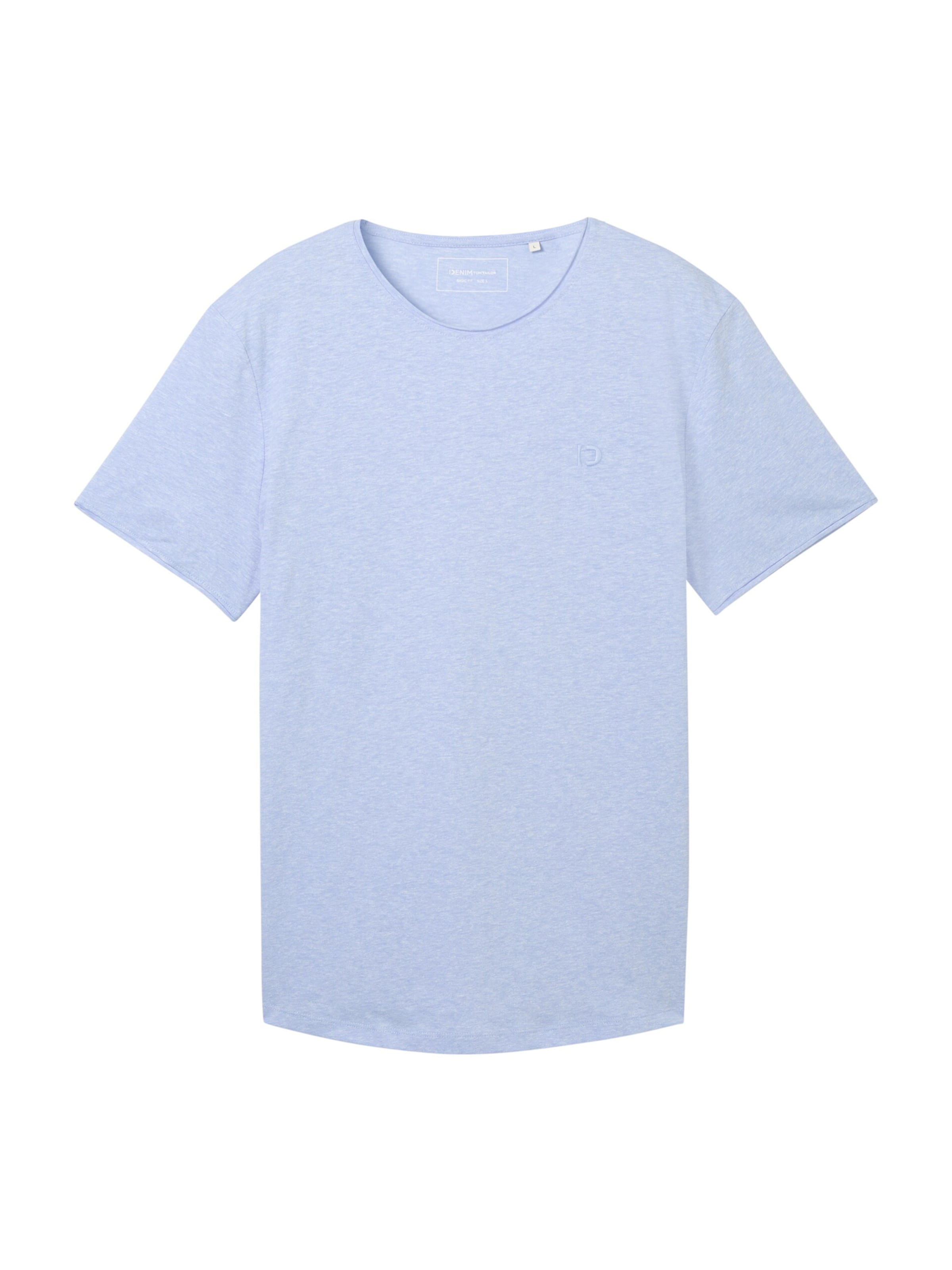 TOM TAILOR DENIM regular Bluser & t-shirts i blå: forside