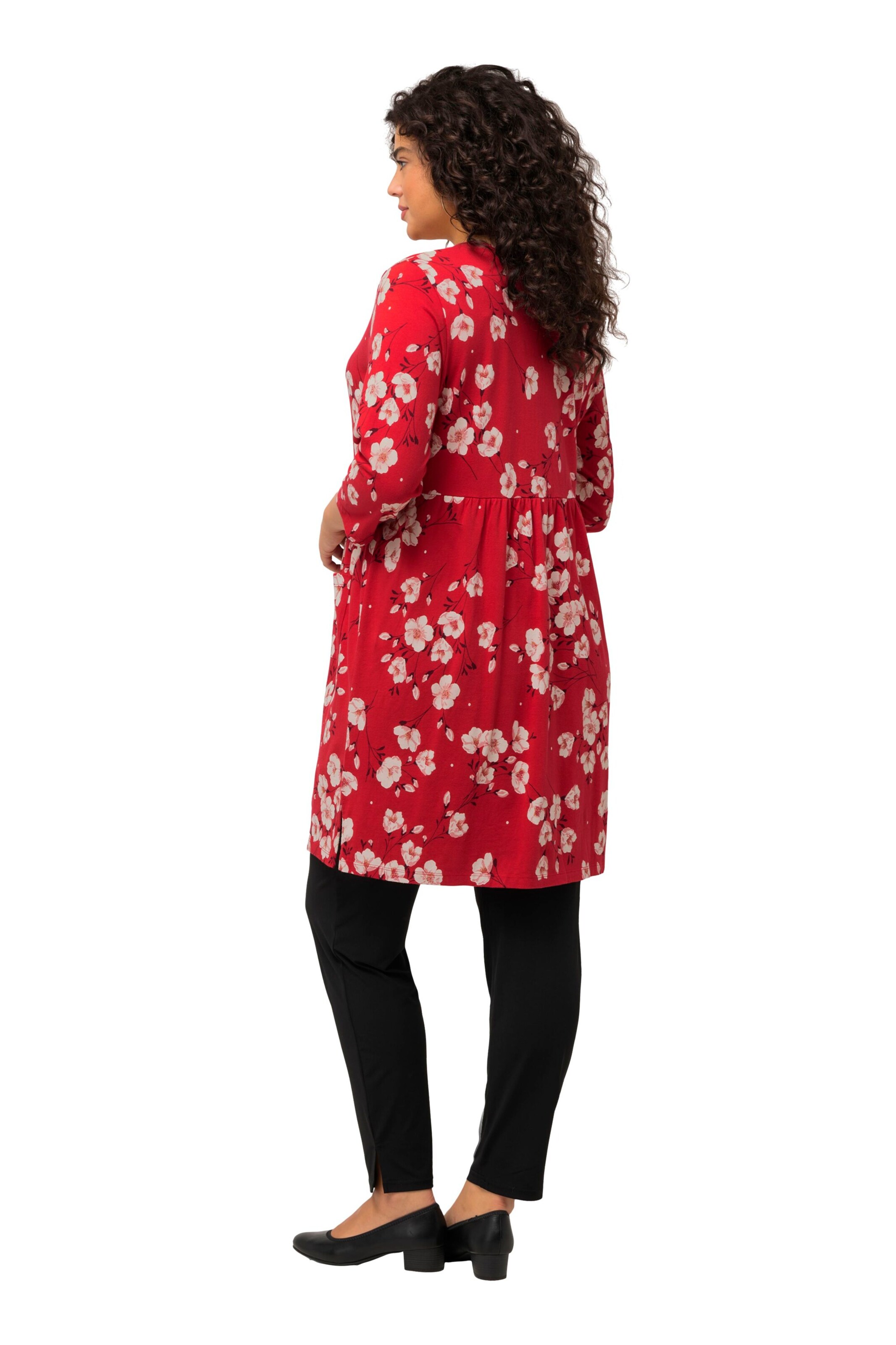 Ulla Popken Shirt in Rood: voorkant