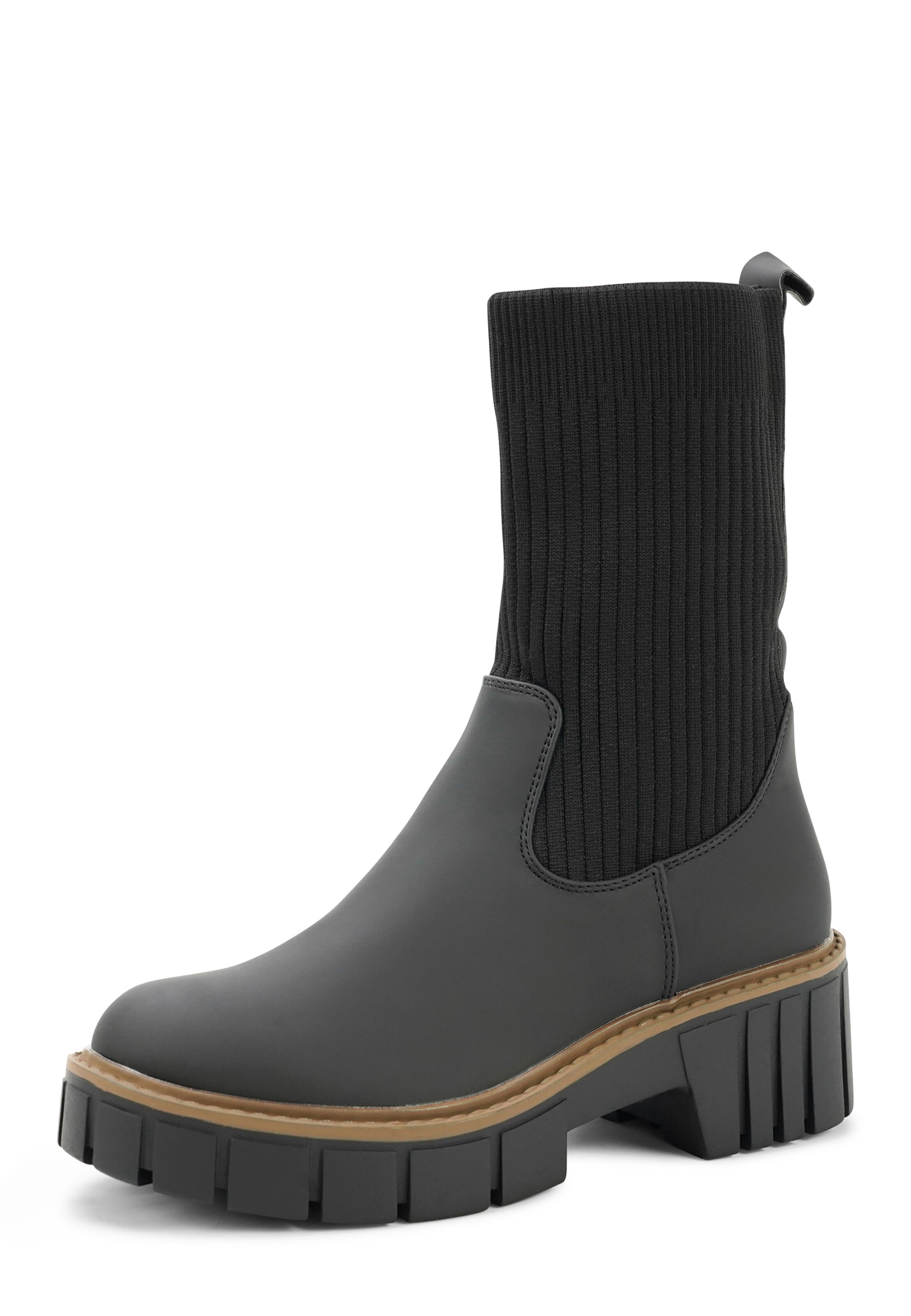 Findlay Stiefeletten 'ZION' in Schwarz: Vorderseite