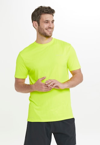 ENDURANCE Functioneel shirt 'Dipose' in Geel: voorkant