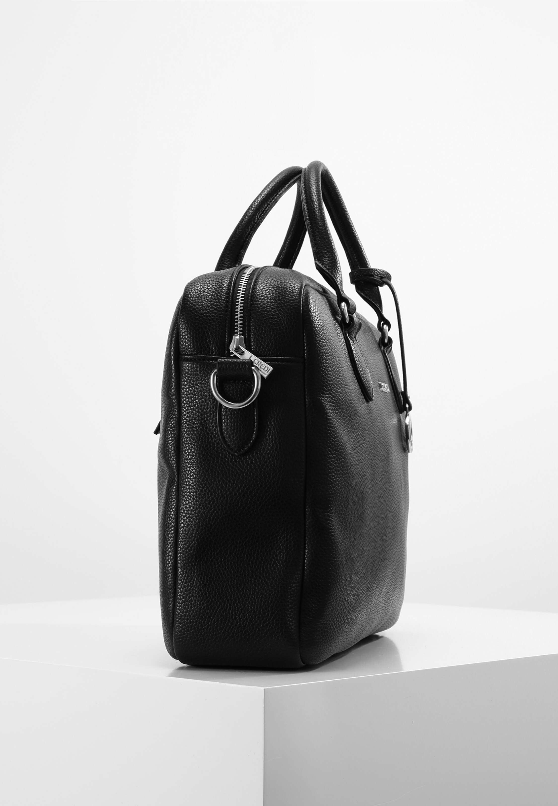 L.CREDI Schoudertas 'Ella' in Zwart