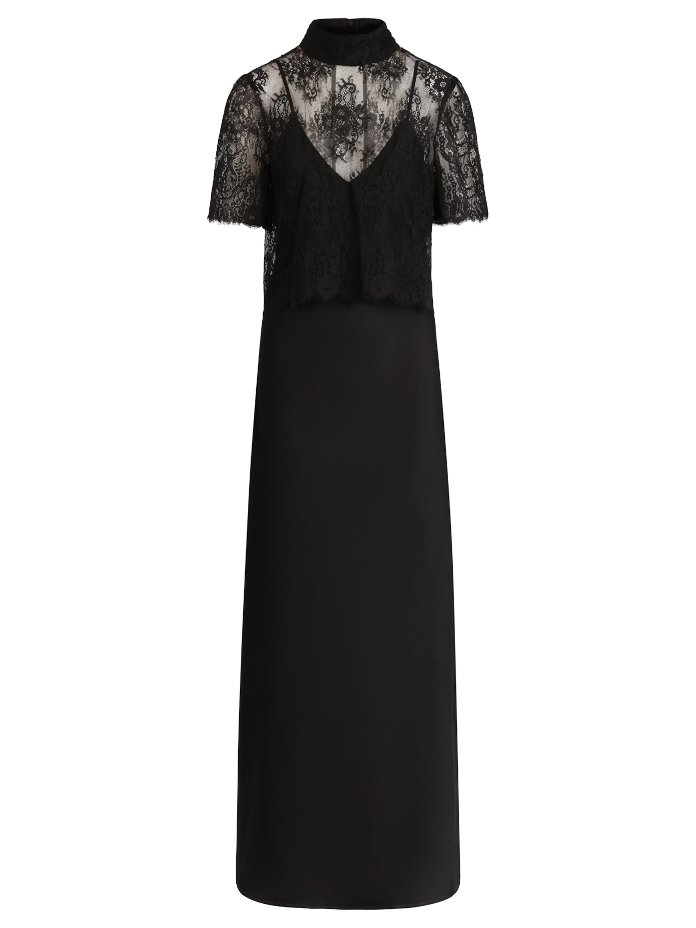 APART Kleid in Schwarz: Vorderseite