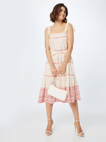 Lollys Laundry Summer Dress 'Tabitha' in Beige