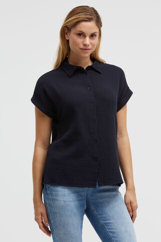 Soccx Blouse in Blue: front