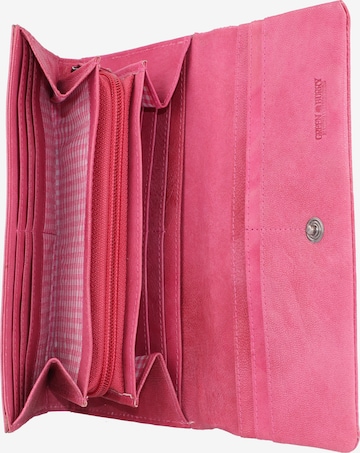 Porte-monnaies 'Tumble Nappa' GREENBURRY en rose