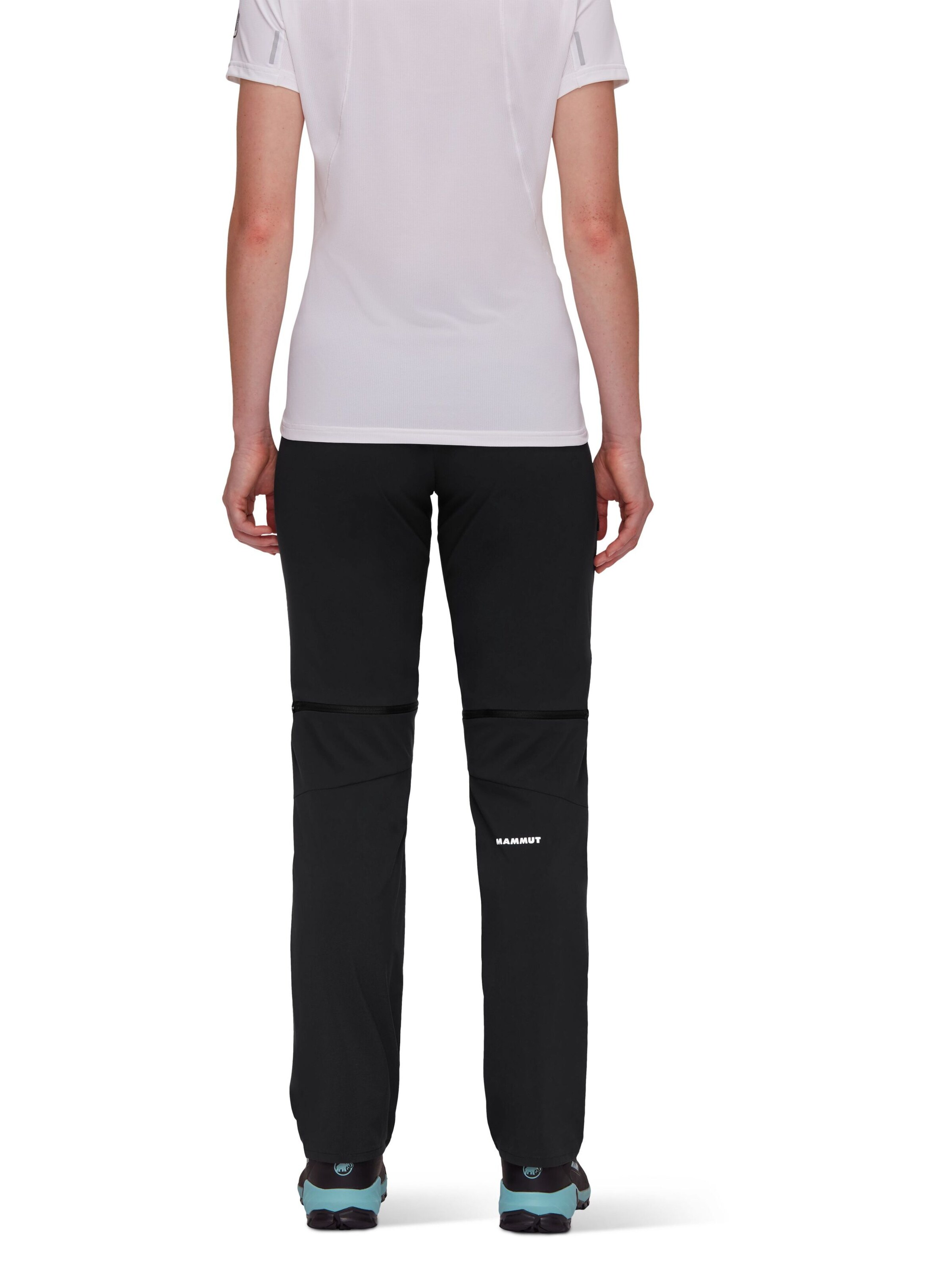 MAMMUT Regular Outdoor Pants in Black