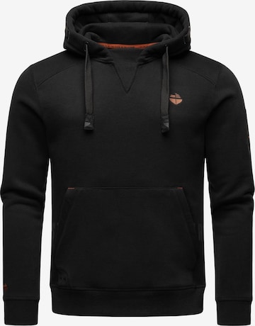 STONE HARBOUR - Sudadera 'Funny Finch' en negro: frente