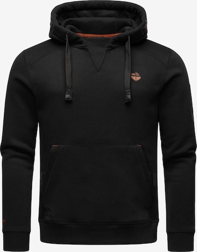 STONE HARBOUR Sweatshirt 'Funny Finch' in Orange / Black, Item view