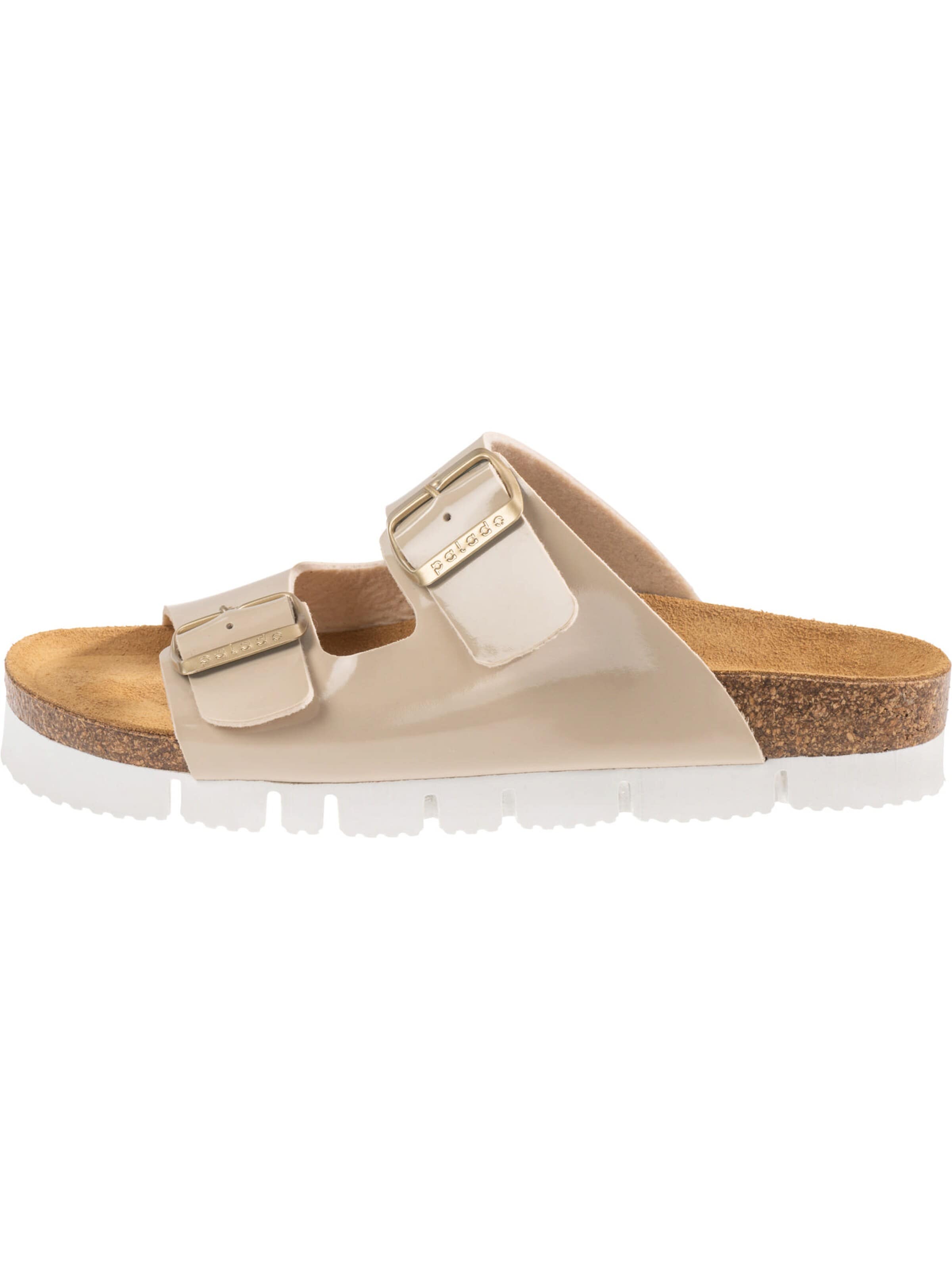 Palado Pantolette 'Korfu'‌‌‌‌‌ in Beige: Vorderseite