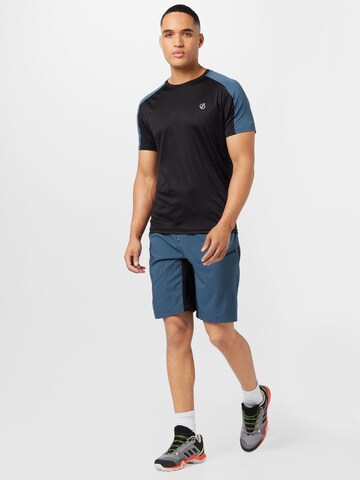 DARE2B Regular Workout Pants 'Duration Short' in Blue