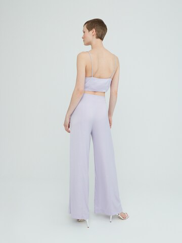 EDITED Wide leg Broek 'Jemma' in Lila