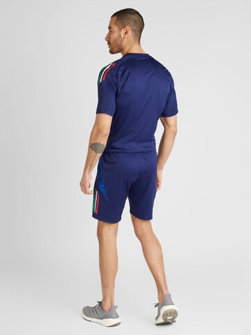 ADIDAS PERFORMANCE Slimfit Sportbroek in Blauw