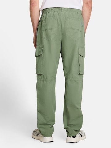 TOM TAILOR DENIM Loosefit Hose in Grün