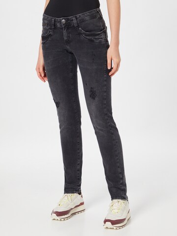 Herrlicher Slimfit Jeans 'Piper' in Grijs: voorkant