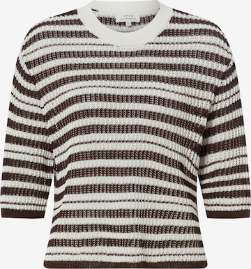Pull-over ' Punny ' OPUS en blanc : devant