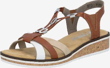 ruda Rieker Sandalai 'V3657': priekis
