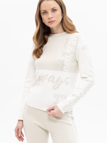 Passioni Pullover‌ in Beige: Vorderseite