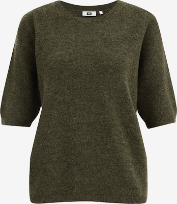 WE Fashion Sweater in Green: front