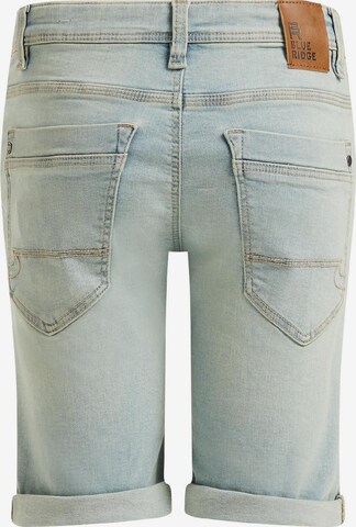 Coupe slim Jean WE Fashion en bleu