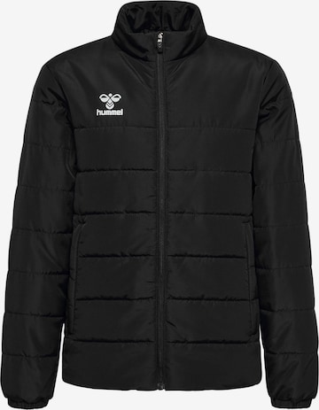 Hummel Athletic Jacket in Black: front