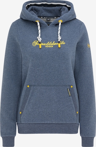 Schmuddelwedda Sweatshirt 'Rügen' in Blau: predná strana