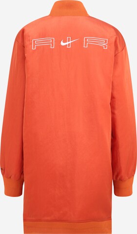 Nike Sportswear Přechodná bunda – oranžová
