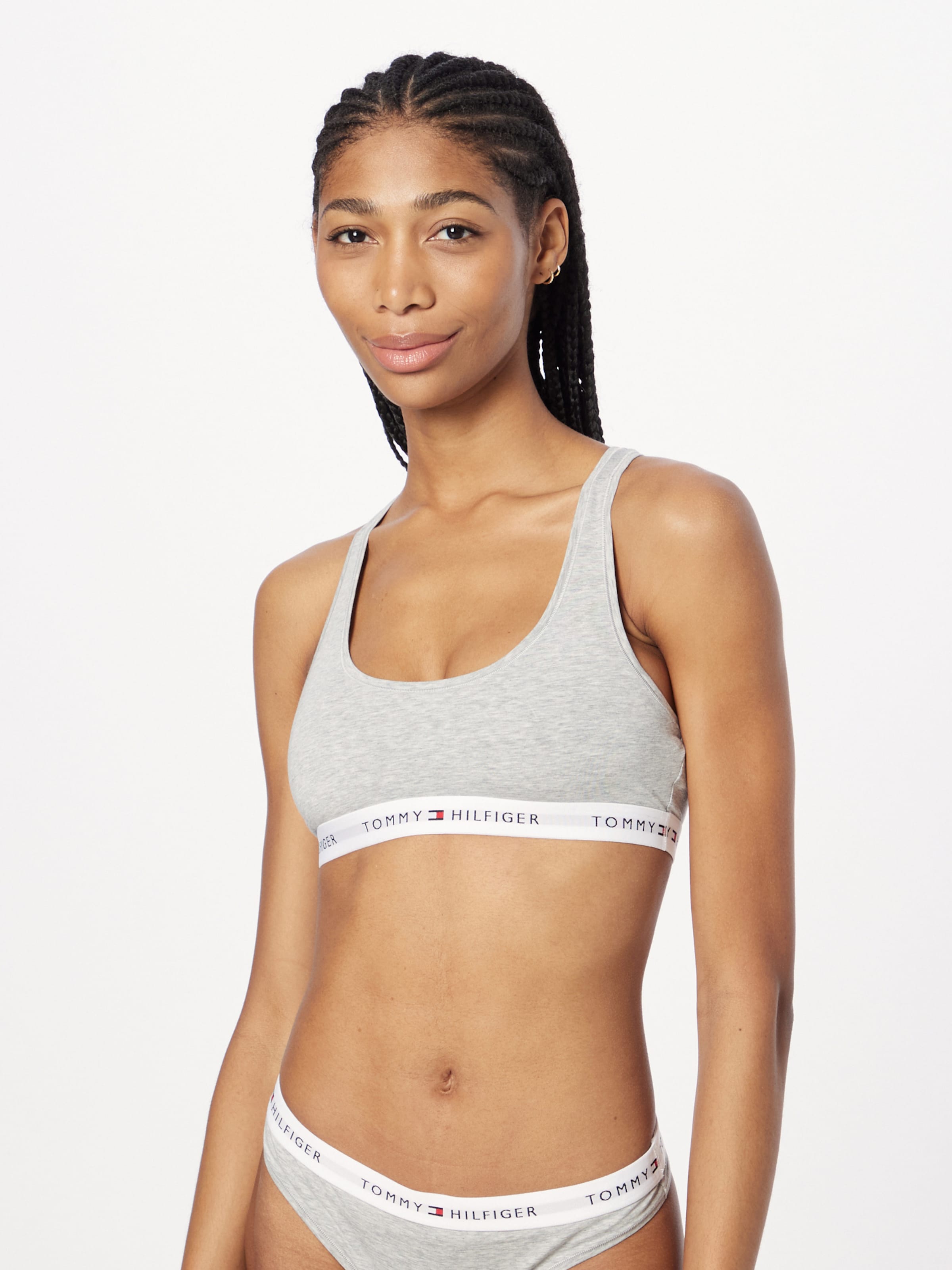 Tommy hilfiger grey bra top