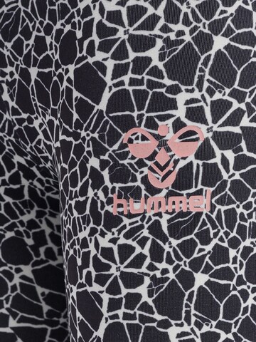 Hummel Skinny Sportbroek in Zwart