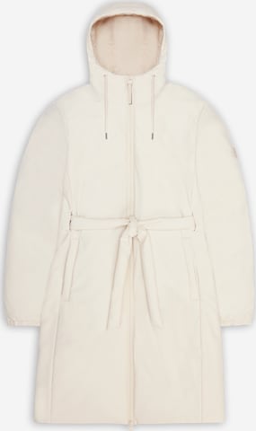 RAINS Toiminnallinen pitkä takki 'Lohja' värissä beige: etupuoli