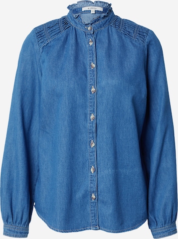 GARCIA - Blusa en azul: frente