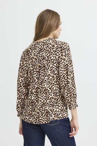 Pulz Bluse 'PZCHARLOTTE' i beige