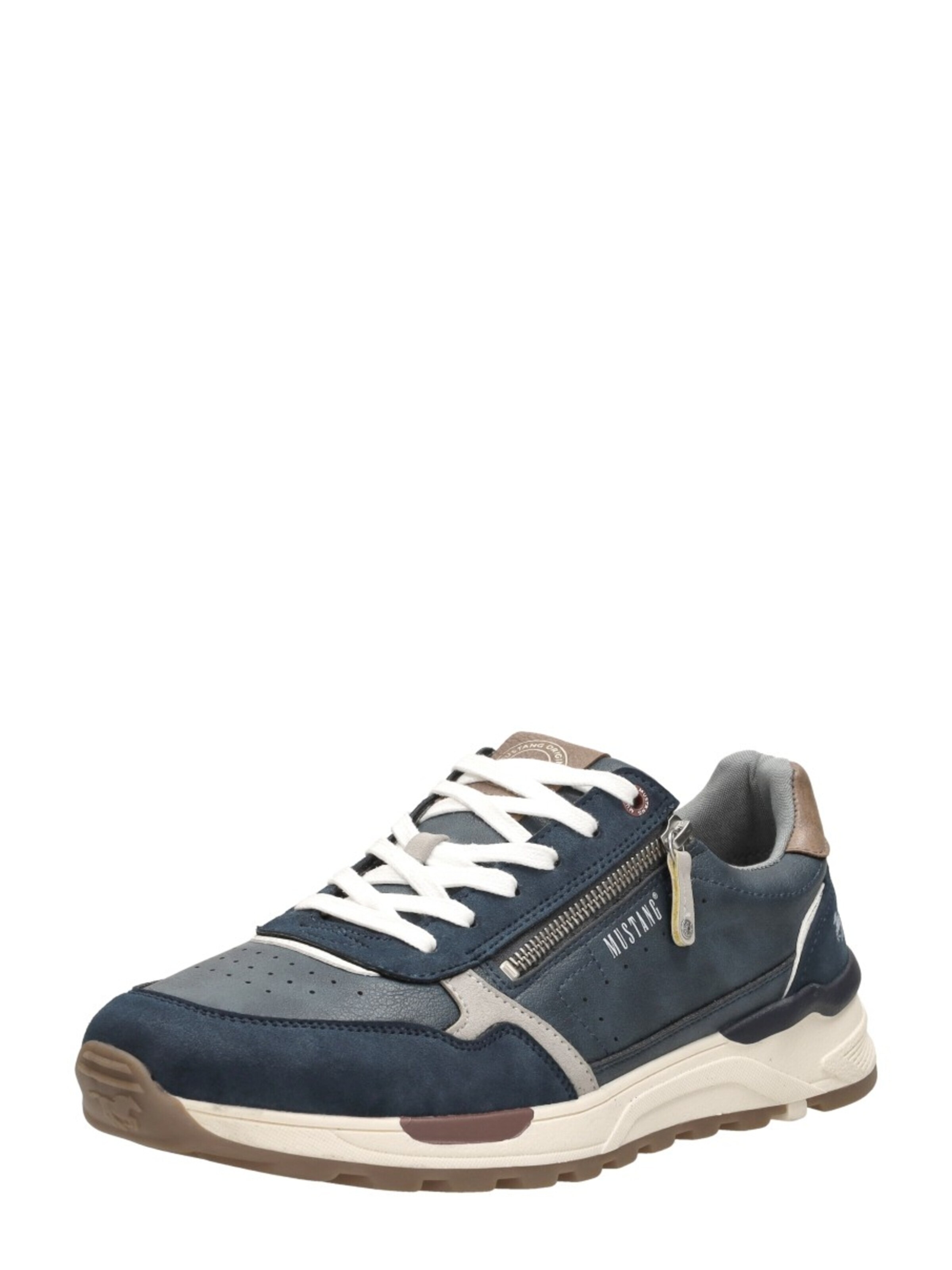 Baskets basses 'Sneakers Laag' MUSTANG en bleu