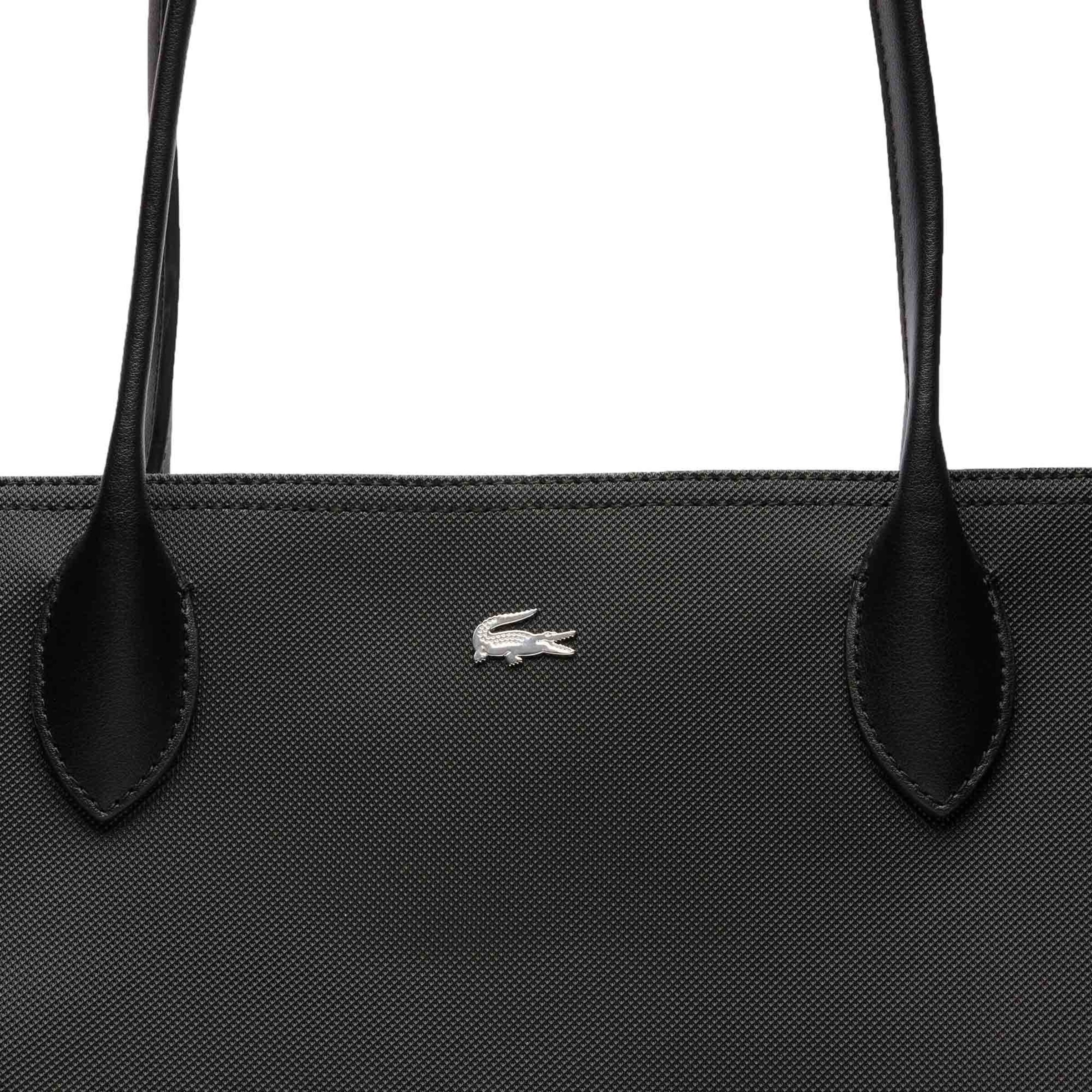 LACOSTE Schultertasche 'Athena' in Schwarz