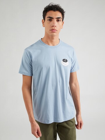 Iriedaily Shirt 'Slowpresso' in Blue: front