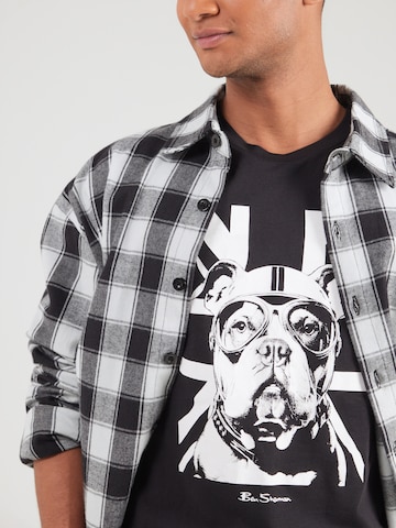 T-Shirt 'Bully' Ben Sherman en noir
