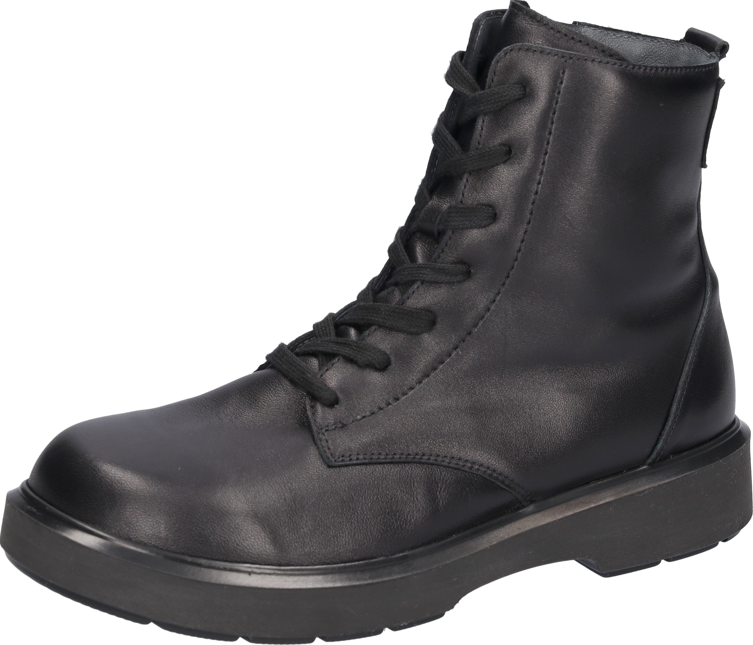 WALDLÄUFER Stiefelette in Schwarz: Vorderseite