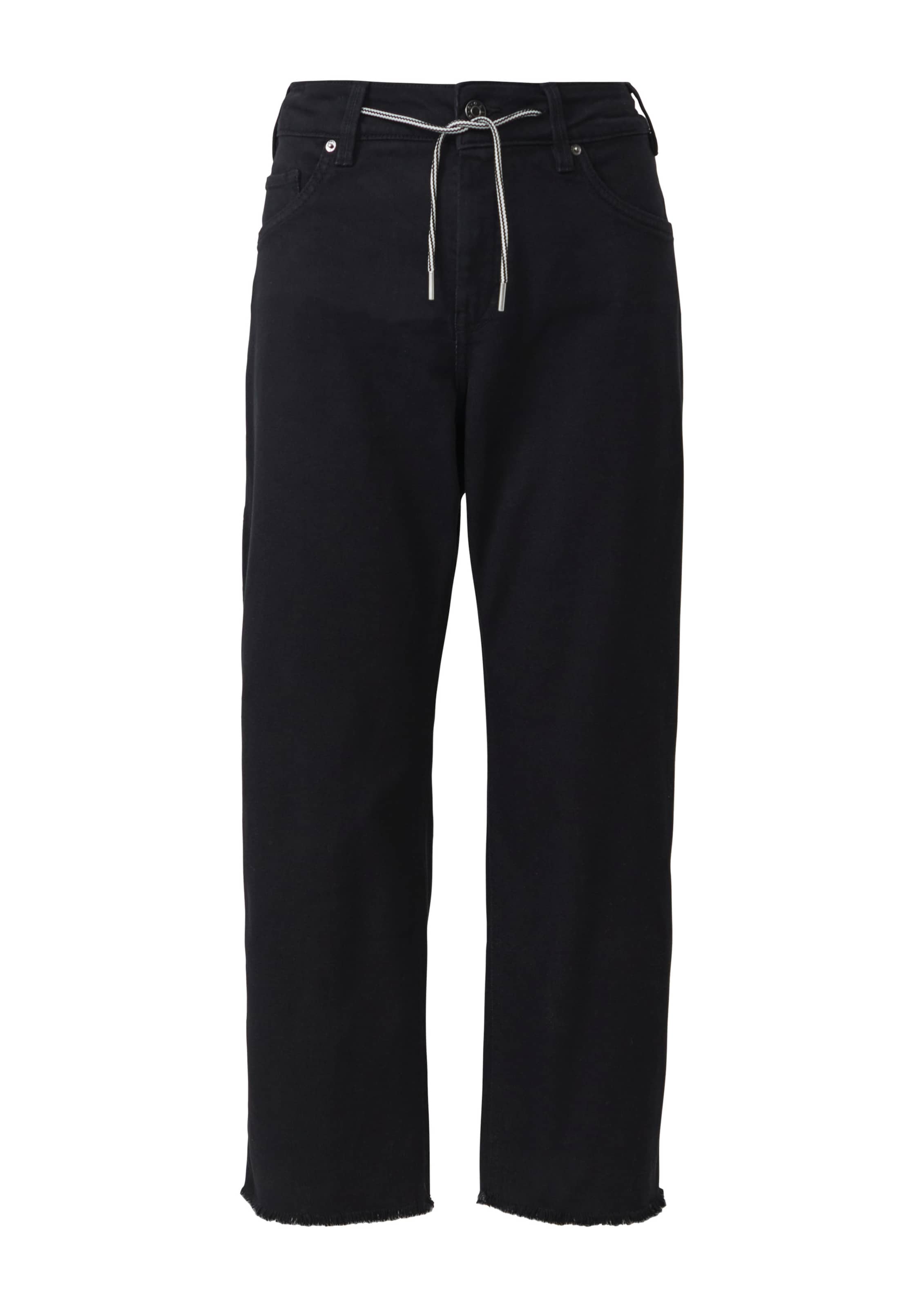 s.Oliver Jeans in Zwart: voorkant