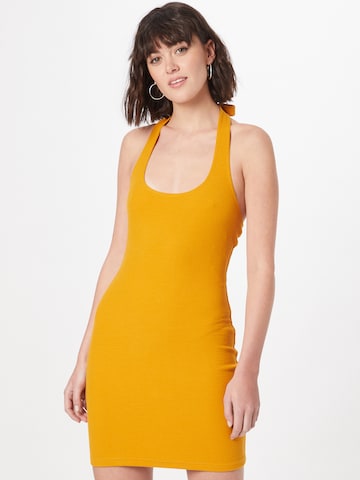 TWIIN Φόρεμα σε κίτρινο: μπροστά