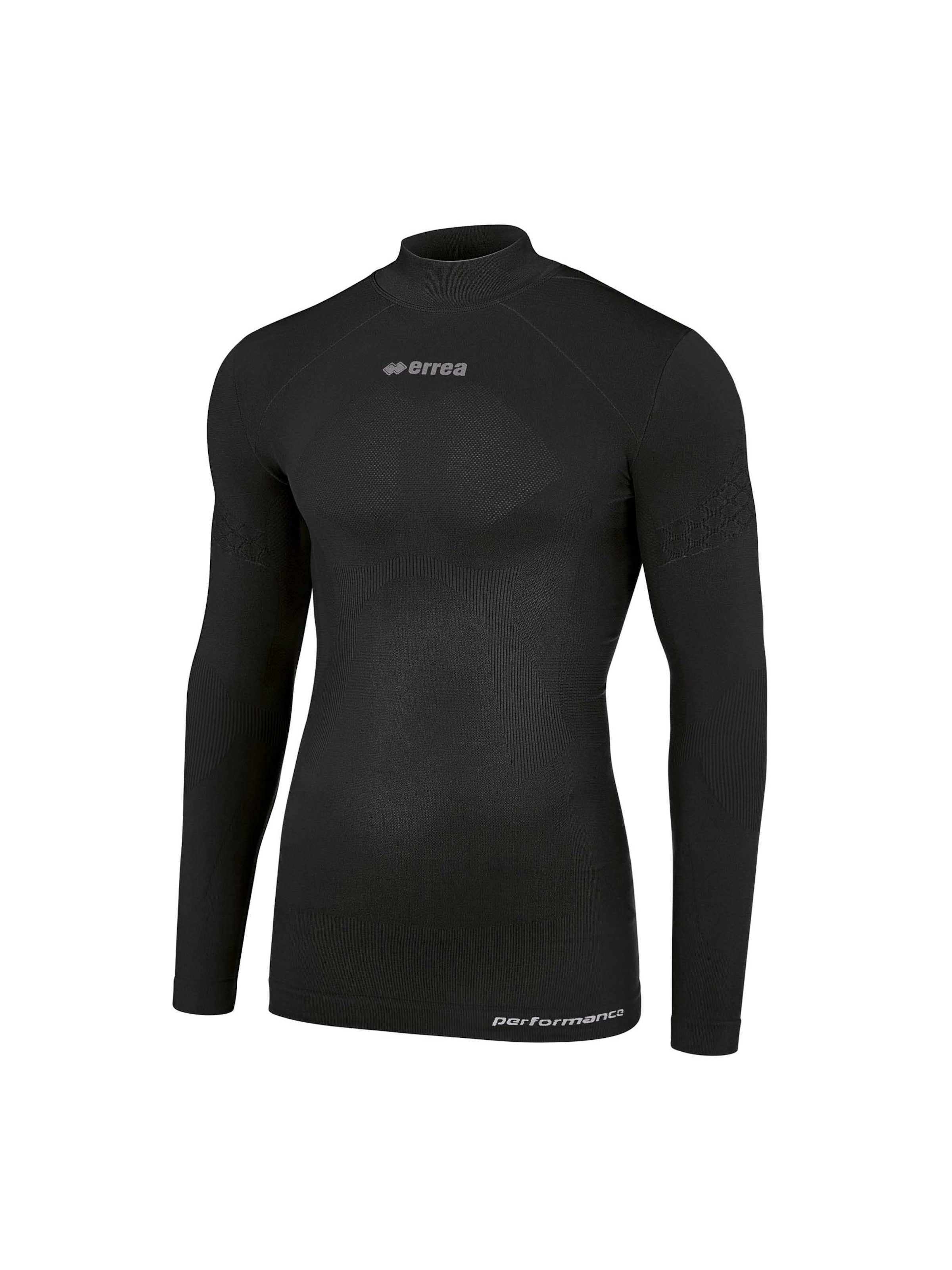 T-Shirt fonctionnel 'Daryl Ml' Errea en noir : devant