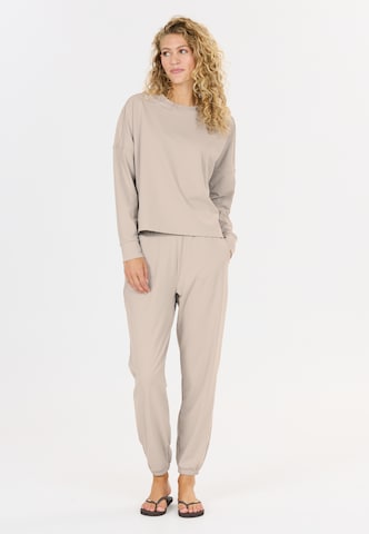 Athlecia Sportief sweatshirt 'Guyana' in Beige