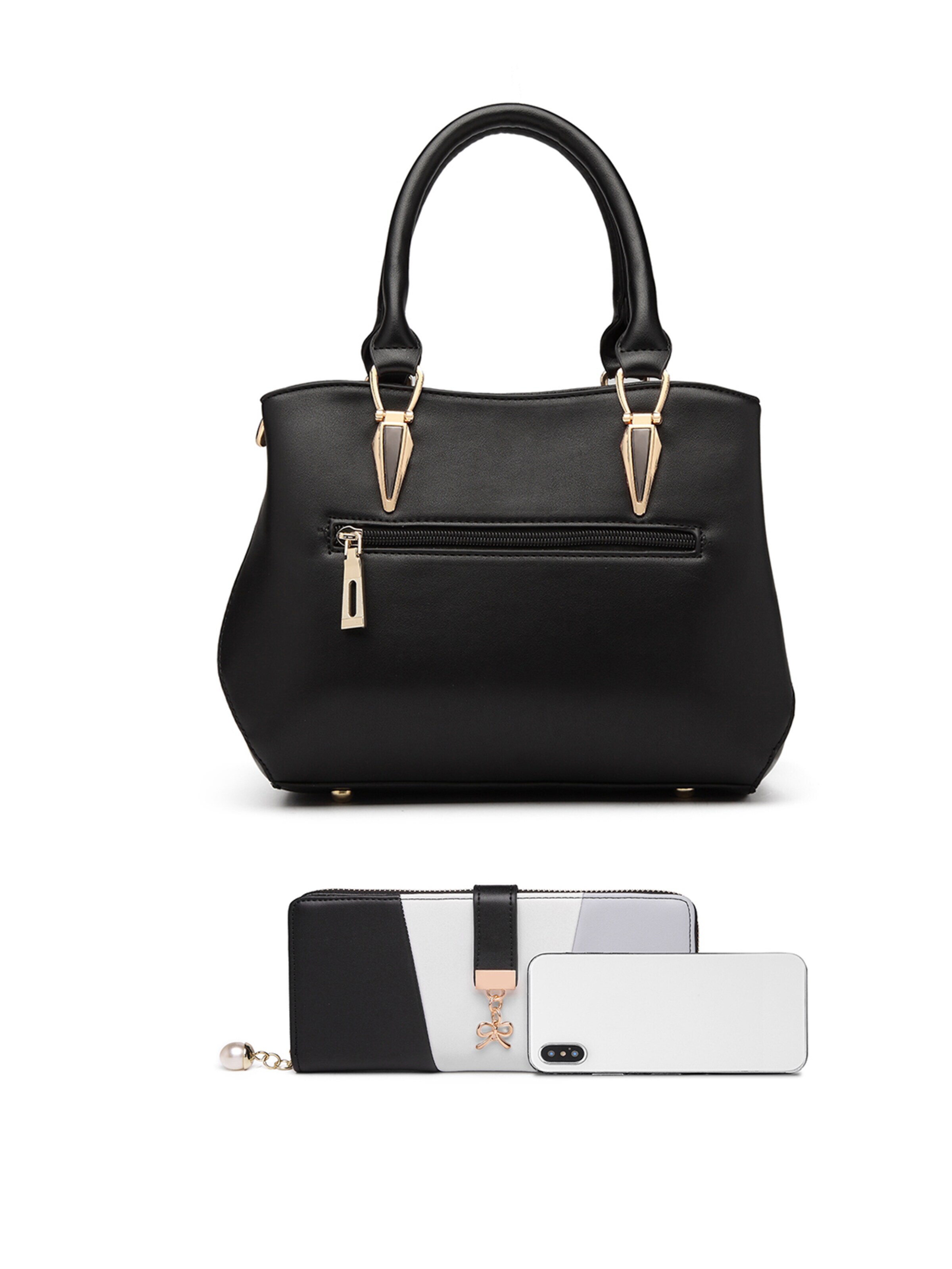 Miss Lulu Shoulder Bag in Black