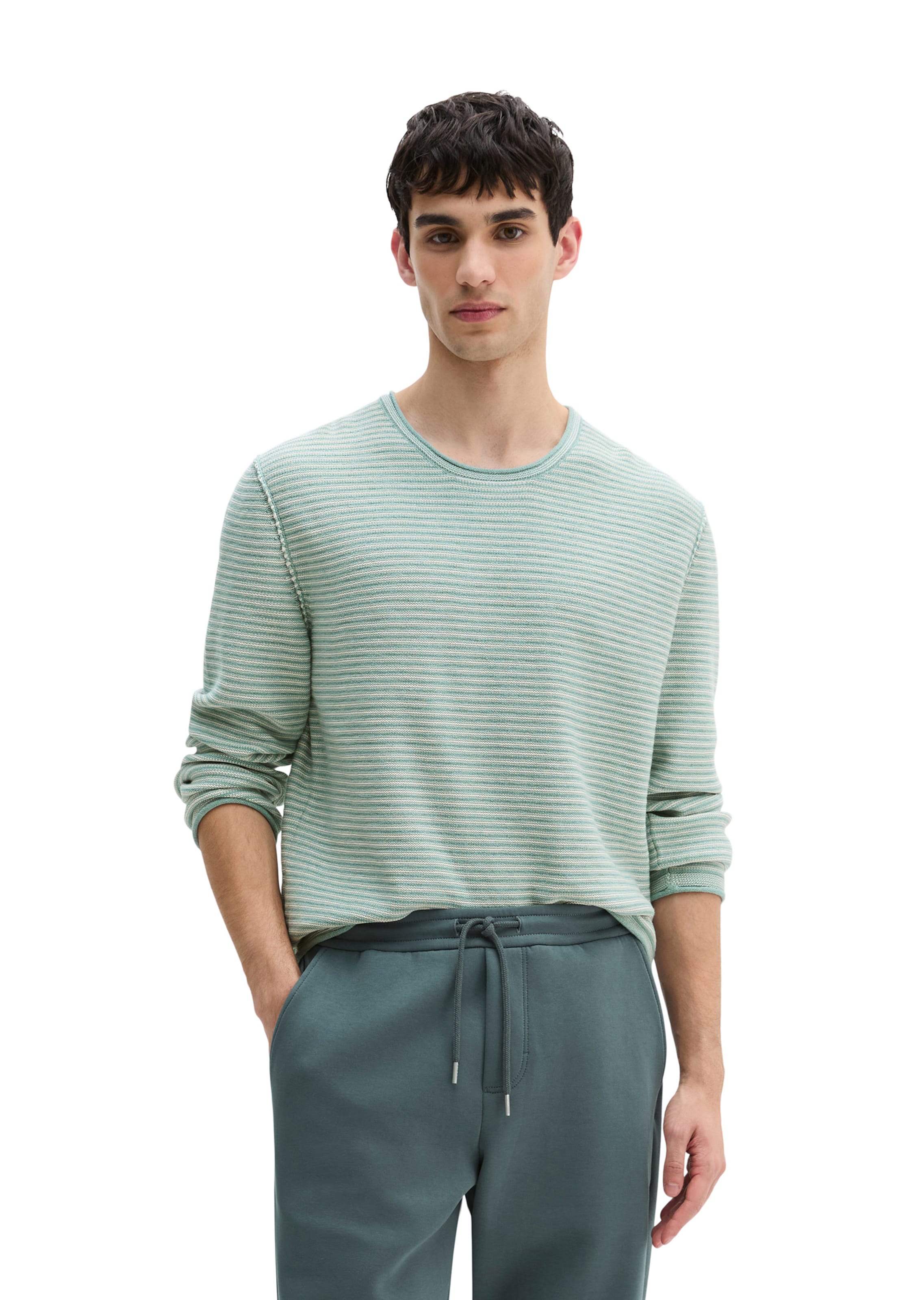 Marc O'Polo Sweater in Green: front