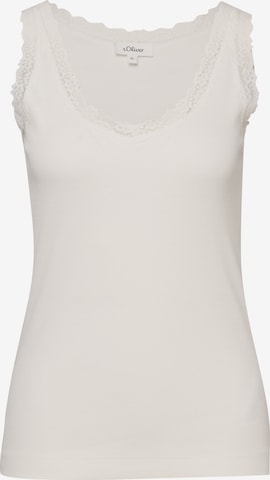 s.Oliver T-Shirt in Beige: Vorderseite