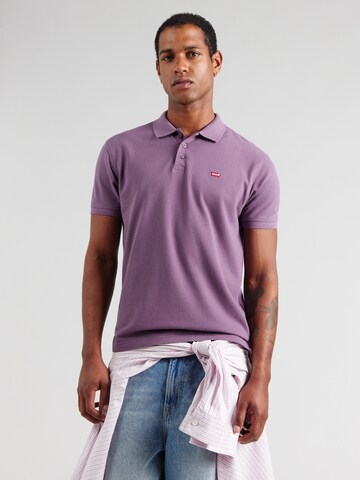 LEVI'S ® Poloshirt 'Housemark' in Lila: Vorderseite