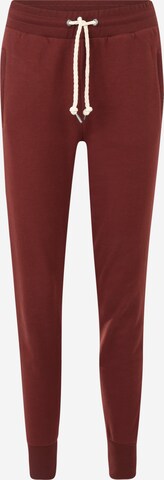 Effilé Pantalon 'IOGAH' Ragwear en rouge : devant
