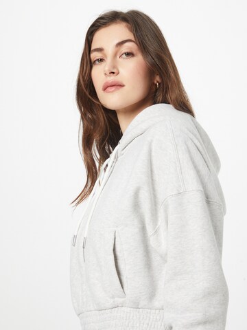 Abercrombie & Fitch - Sudadera con cremallera en gris