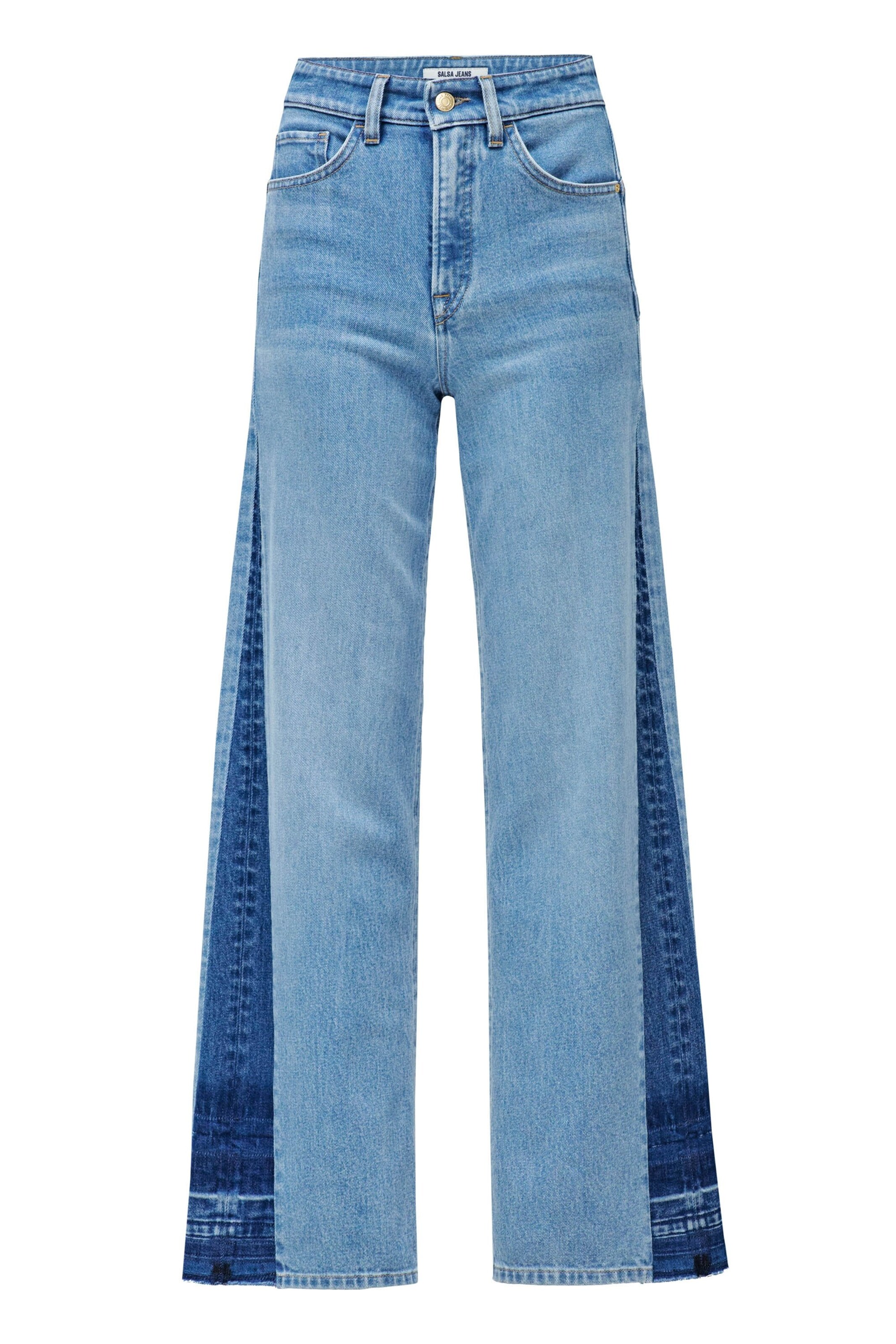 Salsa Jeans Wide leg Jeans 'Faith' in Blauw: voorkant