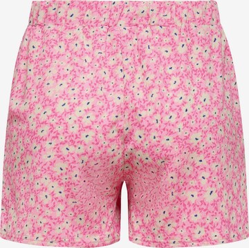 JDY Regular Pants 'Lotus' in Pink