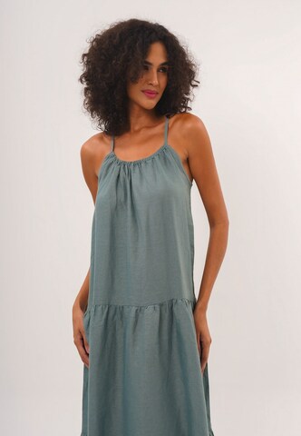 FRESHLIONS Sommerkleid 'Jeanna' in Blau