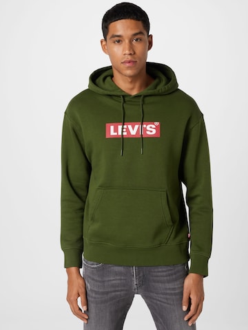 LEVI'S ® Regular fit Sweatshirt in Groen: voorkant